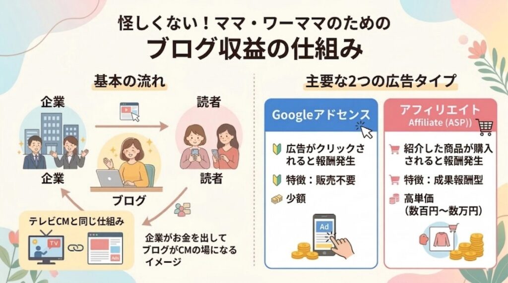 ブログ収益の仕組み